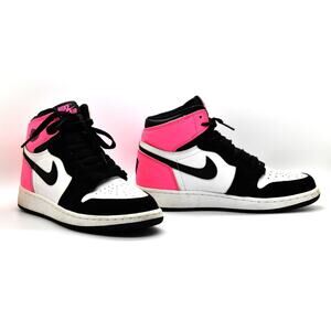 C0 Auth NIKE AIR JORDAN 1 Retro High Valentines Day Youth Shoes 881426-009 Sz 5Y